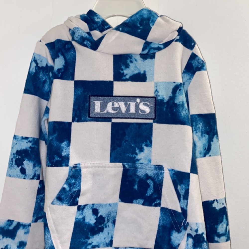 Blue Levi’s hoodie